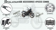 Royal Enfield 4 Pcs Accessories Combo Pack CP-2 Himalayan 450 - SPAREZO